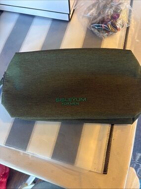 Sisley For Men Dark Olive Green Toiletry Pouch
